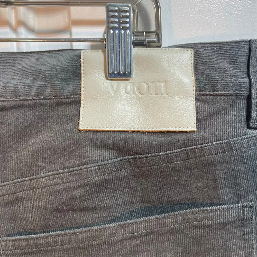 Vuori Men's Optimist 5 Pocket Corduroy Pants Sz 36